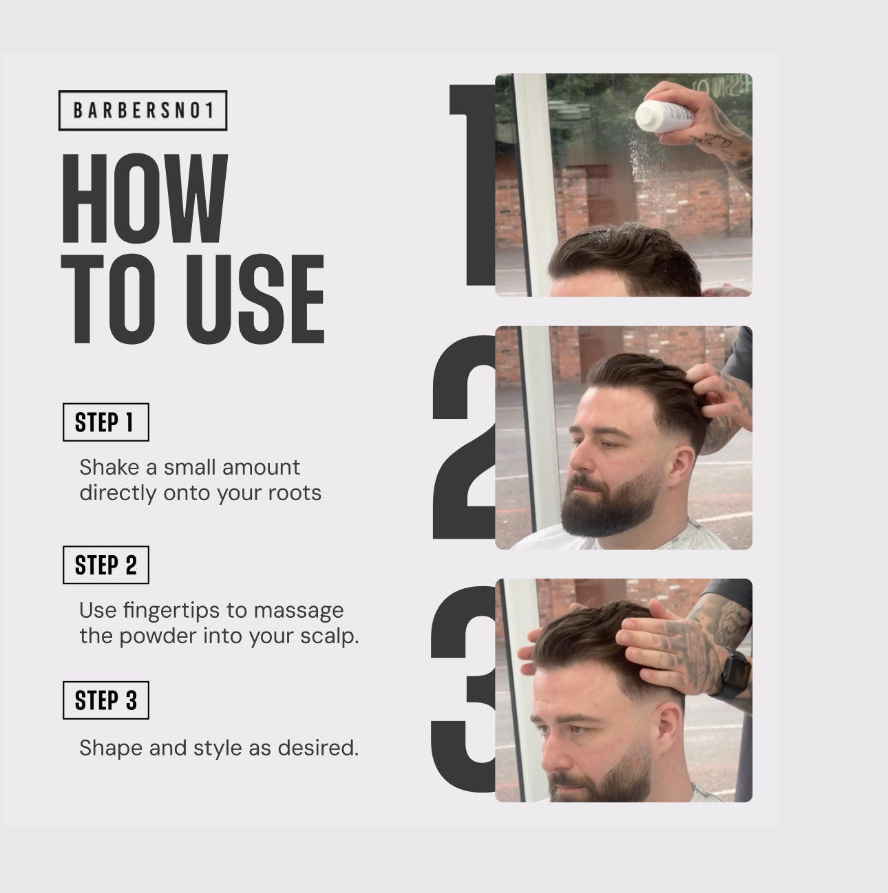 BARBERSNO1 Boost Powder - 24 HR Fast Tracked delivery by Evri