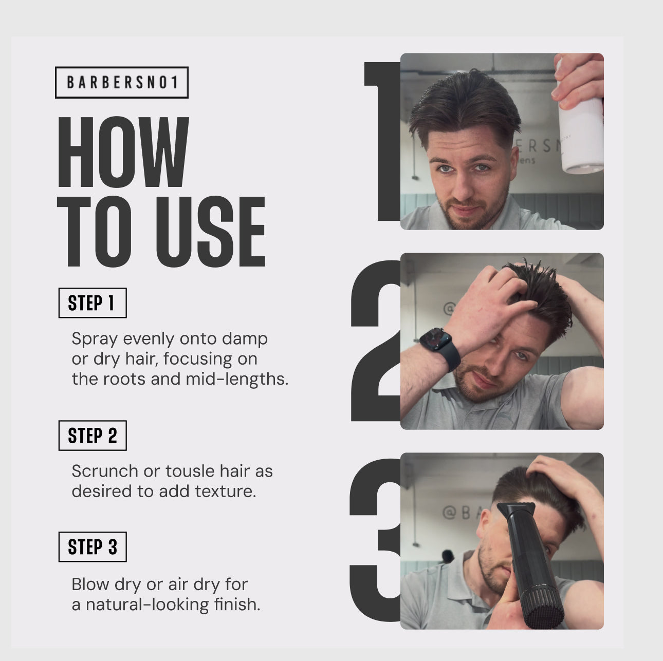 BARBERSNO1 Salt Spray