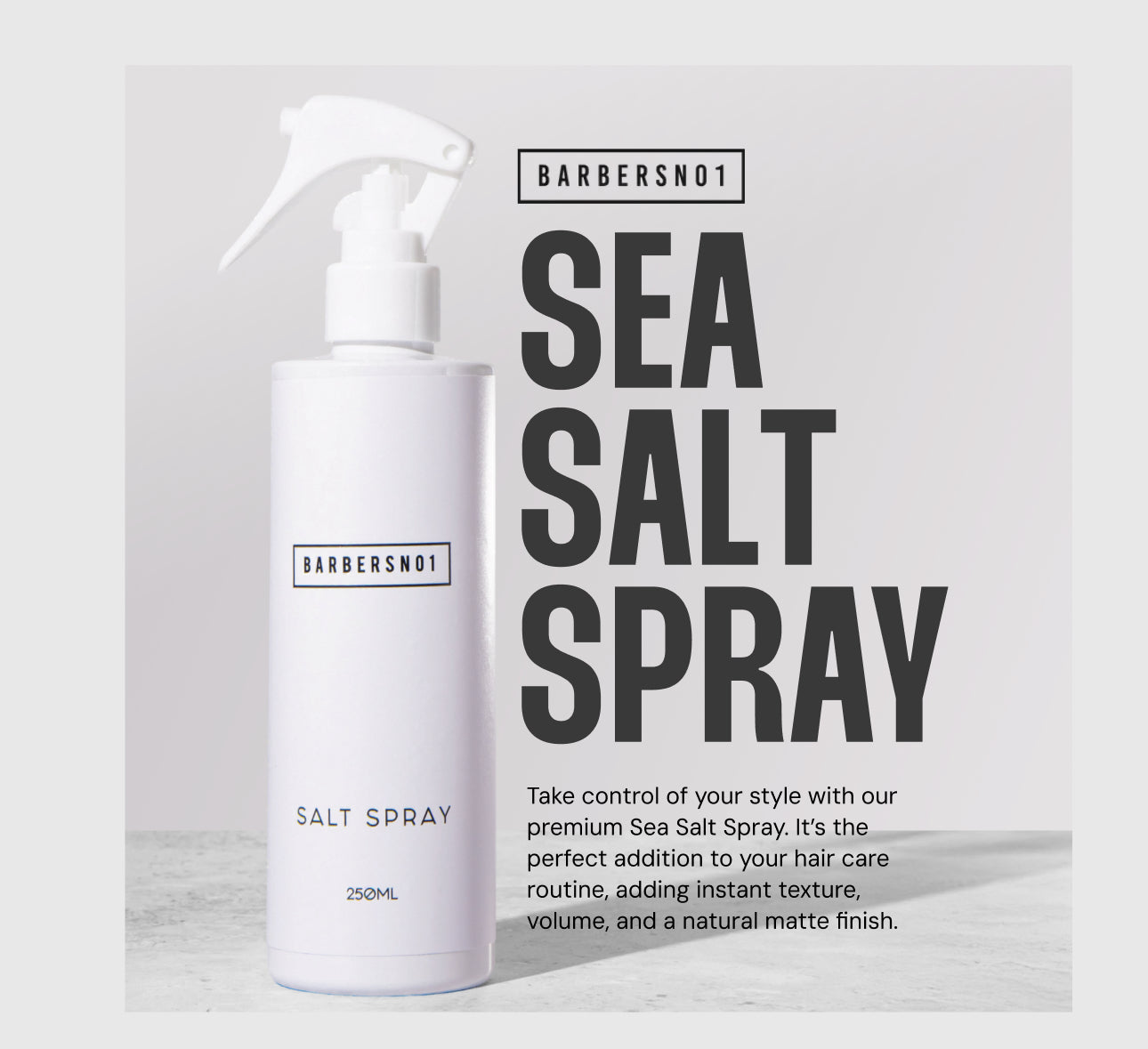 BARBERSNO1 Salt Spray